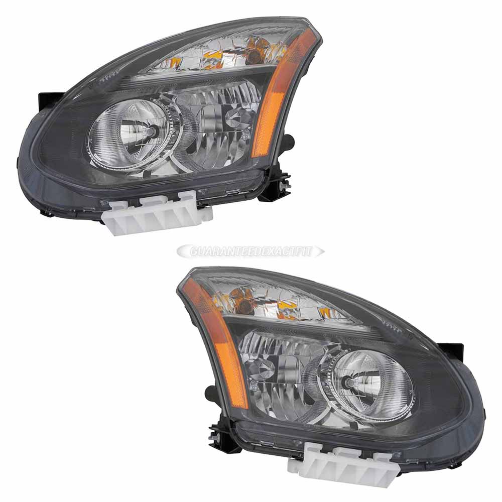 2014 Nissan Rogue Select Headlight Assembly Pair