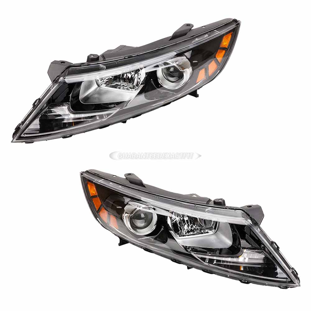 2012 Kia Optima Headlight Assembly Pair