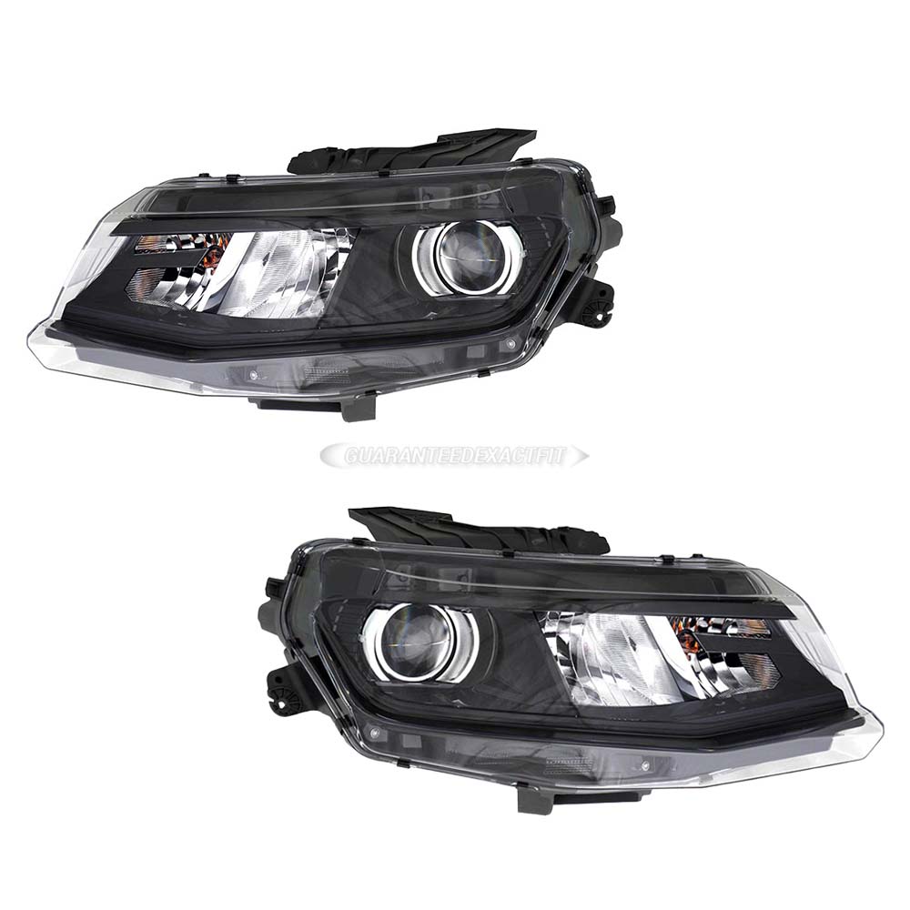 2017 Chevrolet Camaro Headlight Assembly Pair