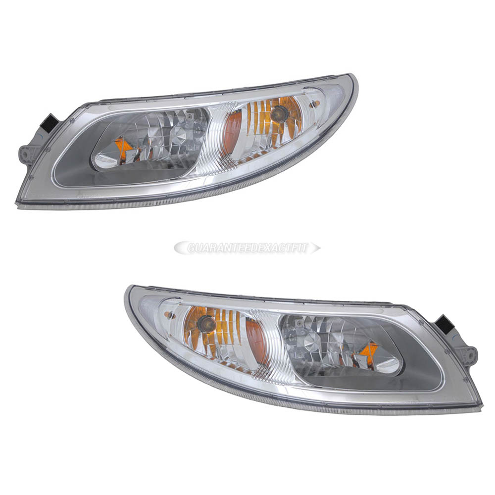 2012 International 4100 Headlight Assembly Pair