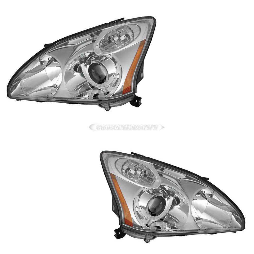 2006 Lexus RX330 Headlight Assembly Pair