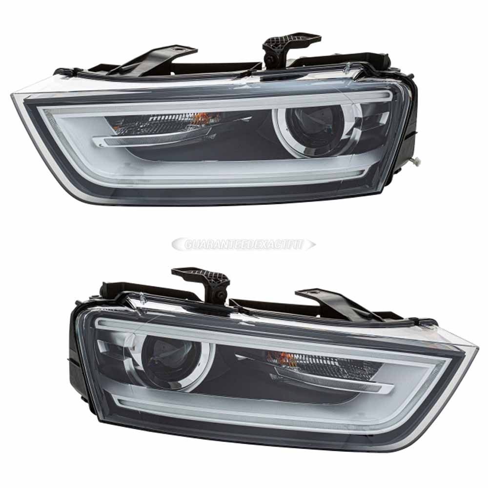2017 Audi Q3 Headlight Assembly Pair