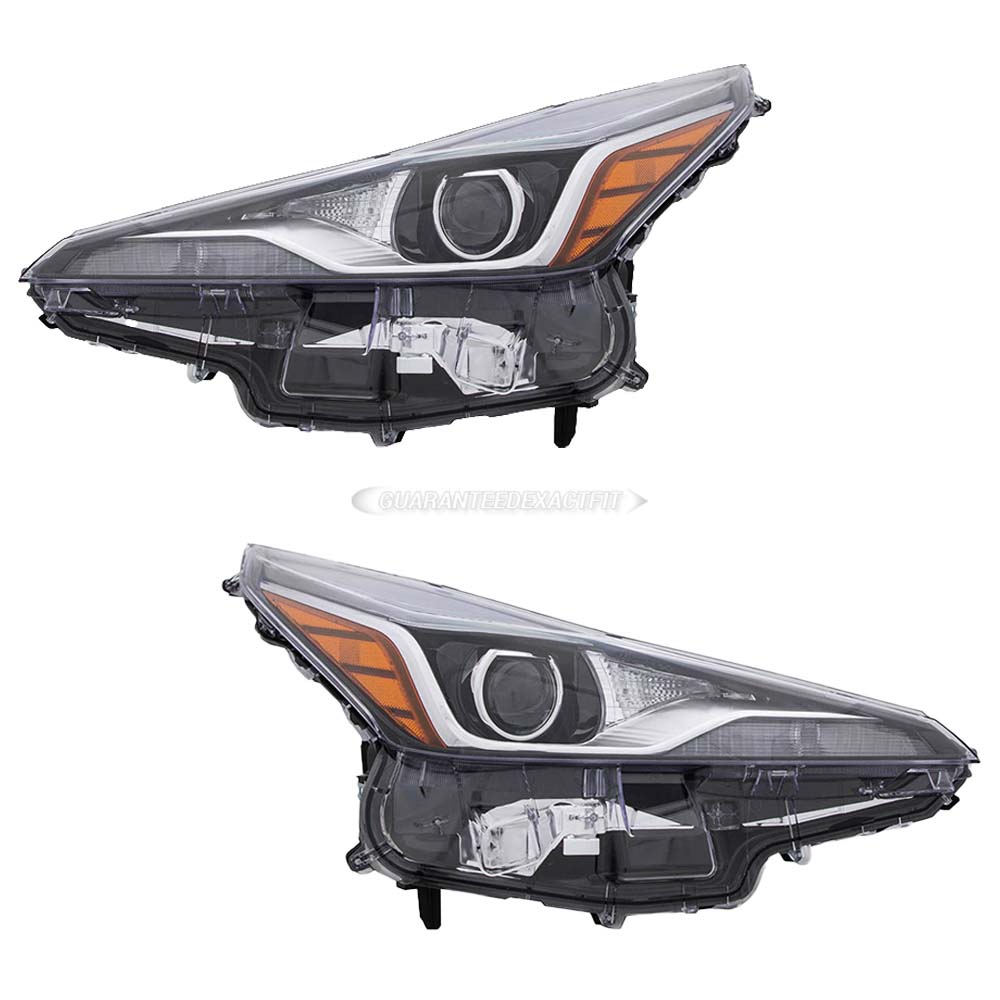 2021 Toyota Prius Headlight Assembly Pair