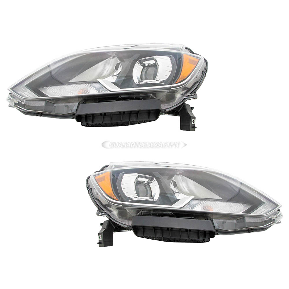 2017 Nissan Sentra Headlight Assembly Pair
