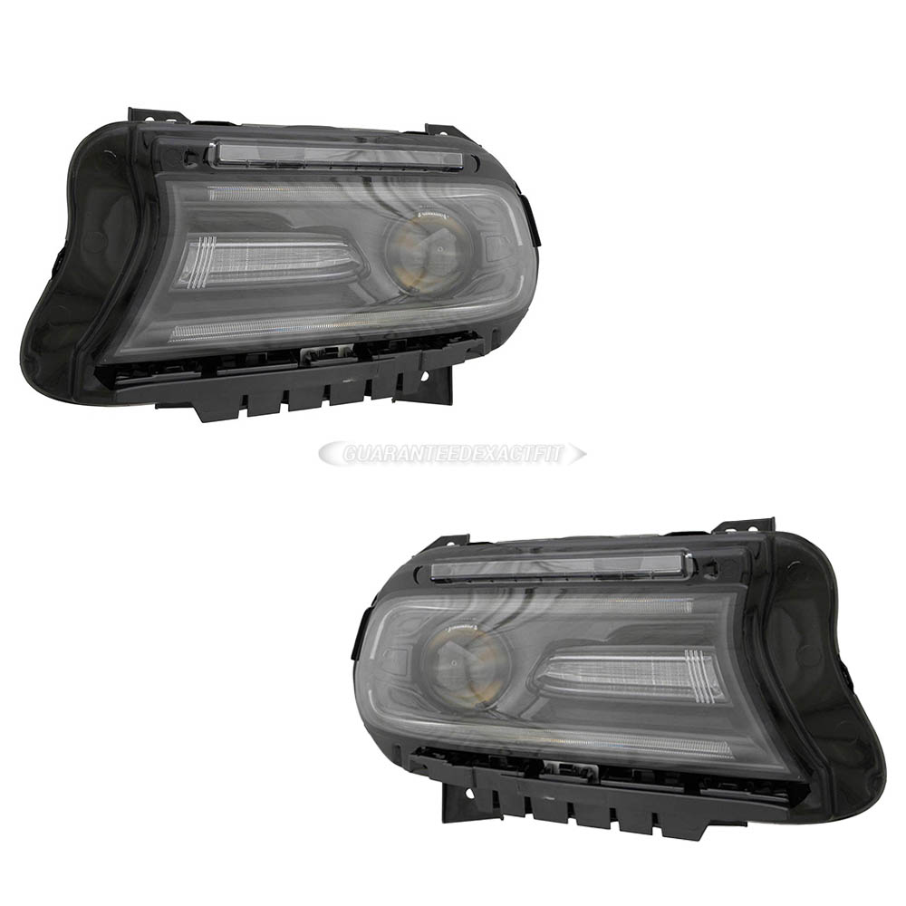2021 Dodge Charger Headlight Assembly Pair
