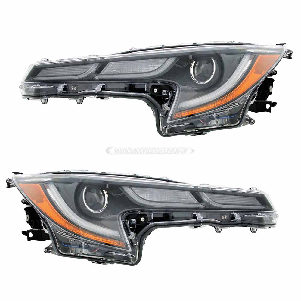 2021 Toyota Corolla Headlight Assembly Pair
