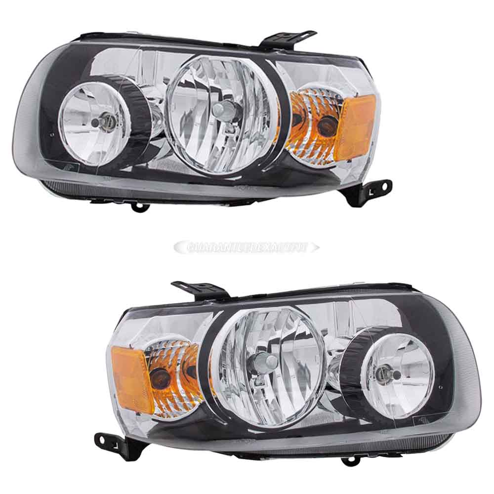 2006 Ford Escape Headlight Assembly Pair