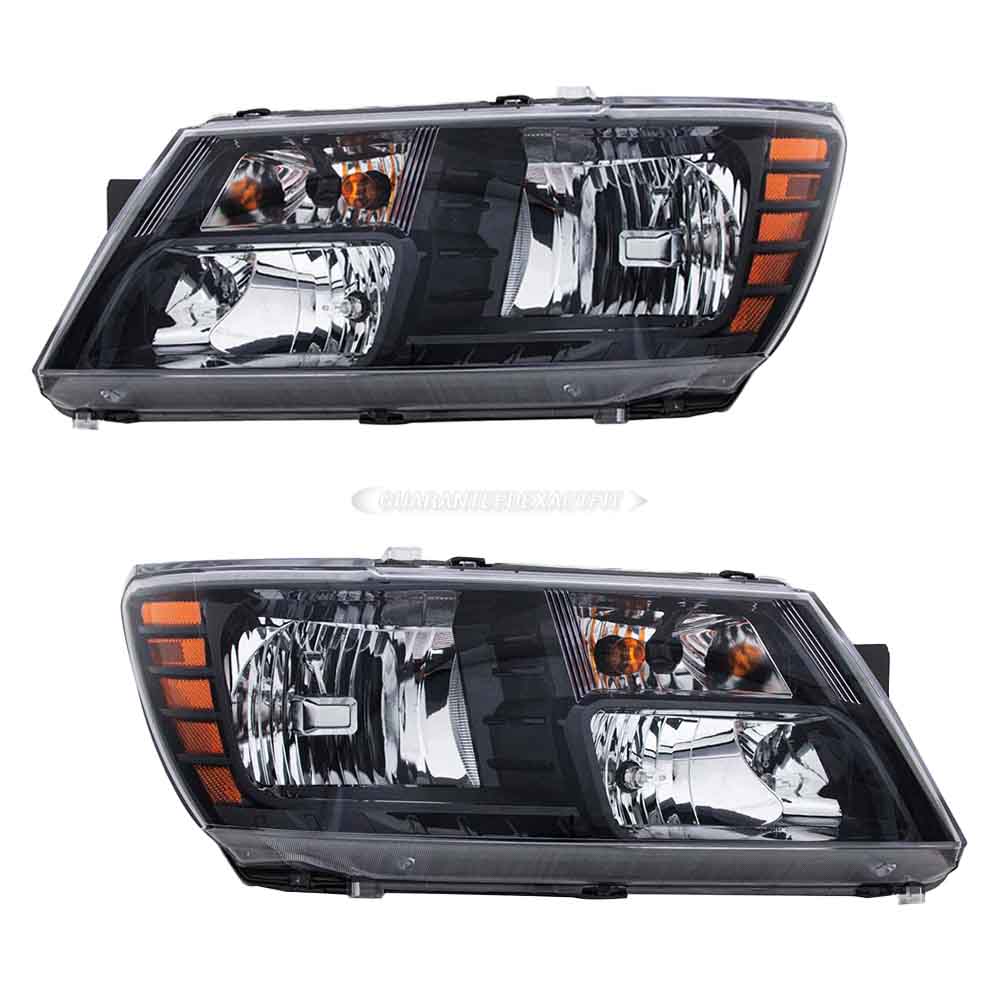 2016 Dodge Journey Headlight Assembly Pair
