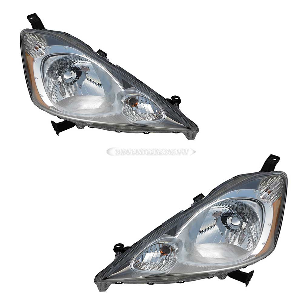 2011 Honda Fit Headlight Assembly Pair