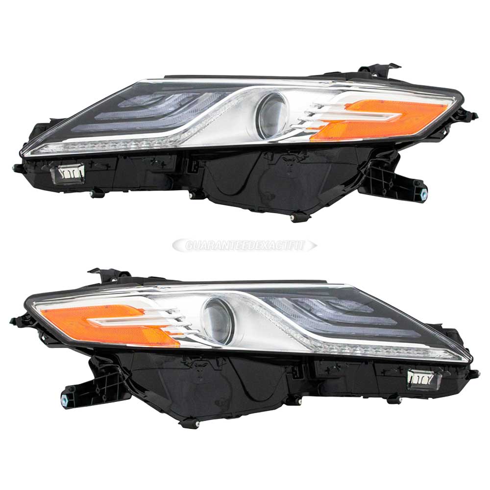 2021 Toyota Camry Headlight Assembly Pair