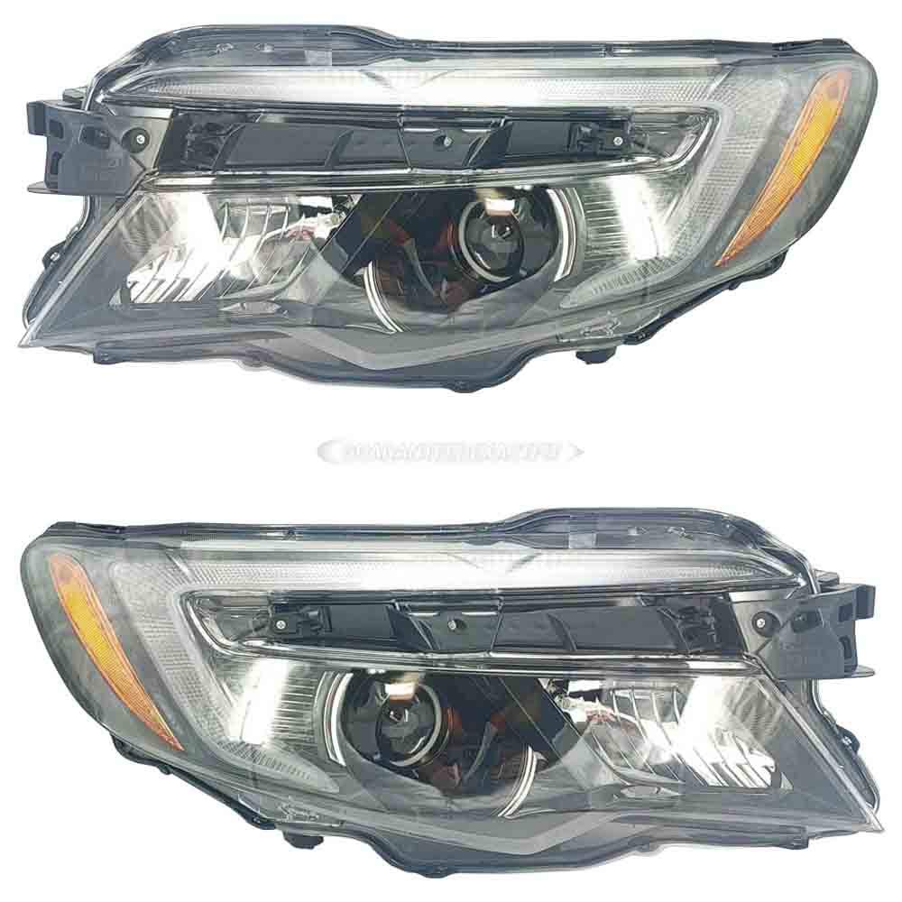 2022 Honda Pilot Headlight Assembly Pair