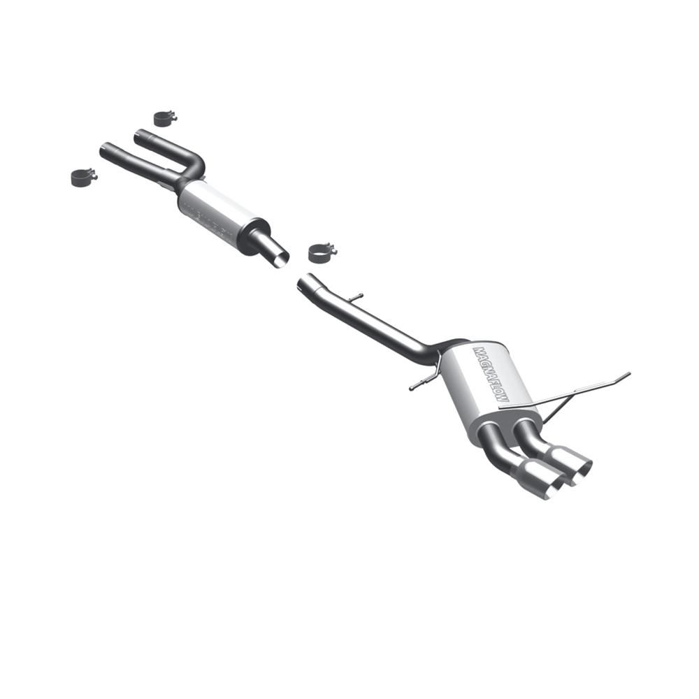 2006 BMW 330i Cat Back Performance Exhaust 3.0L - Dual Straight Driver