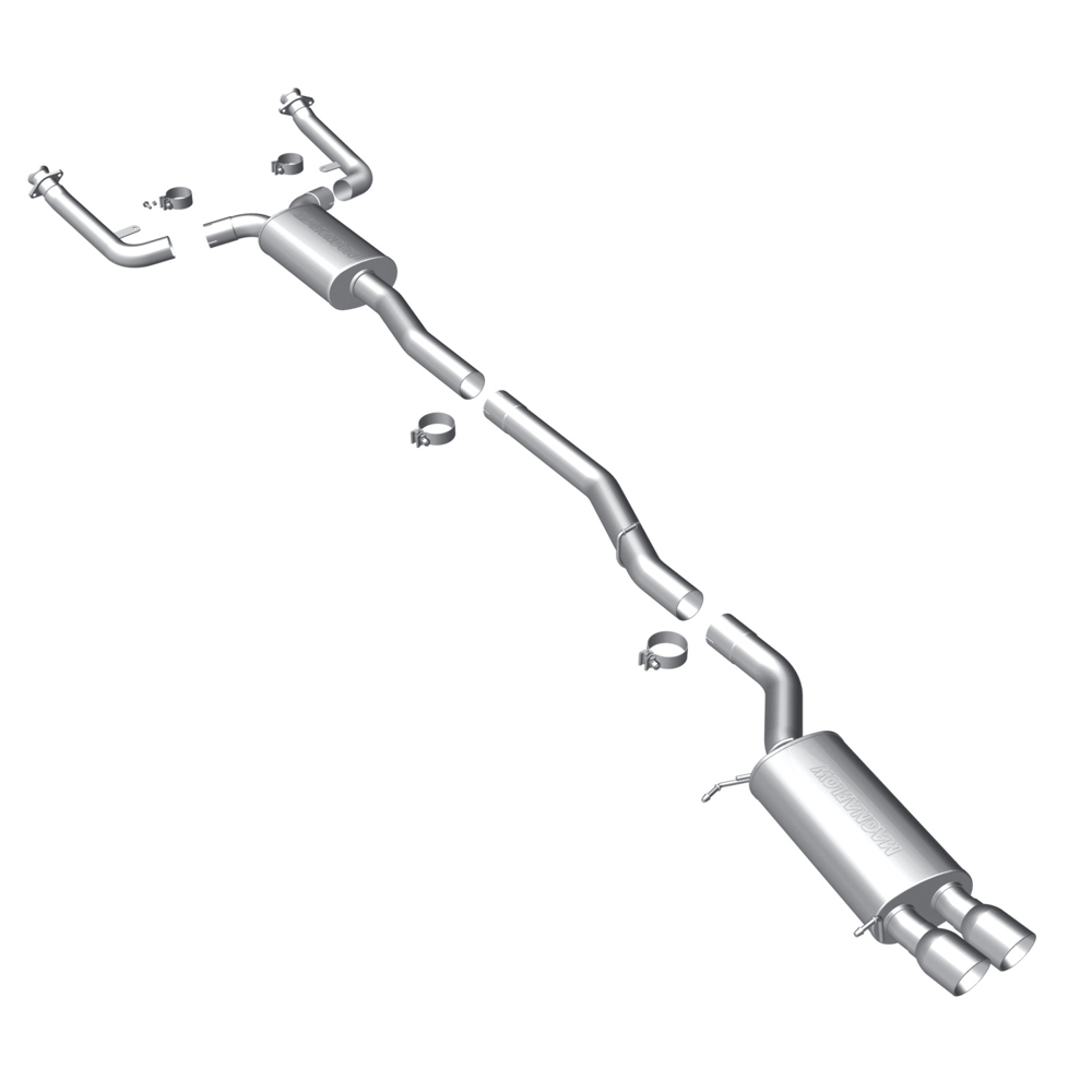 BMW 550 Cat Back Performance Exhaust