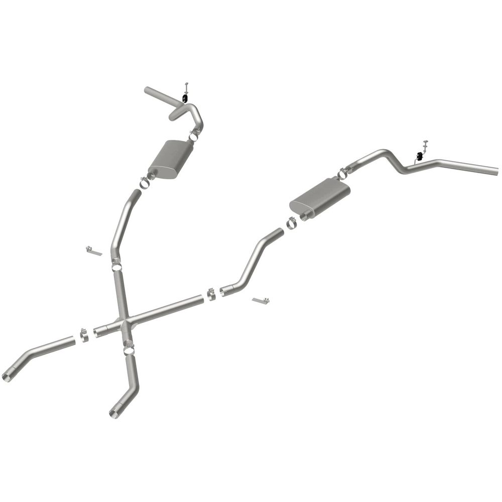 1966 Chevrolet Pick-up Truck Performance Exhaust System