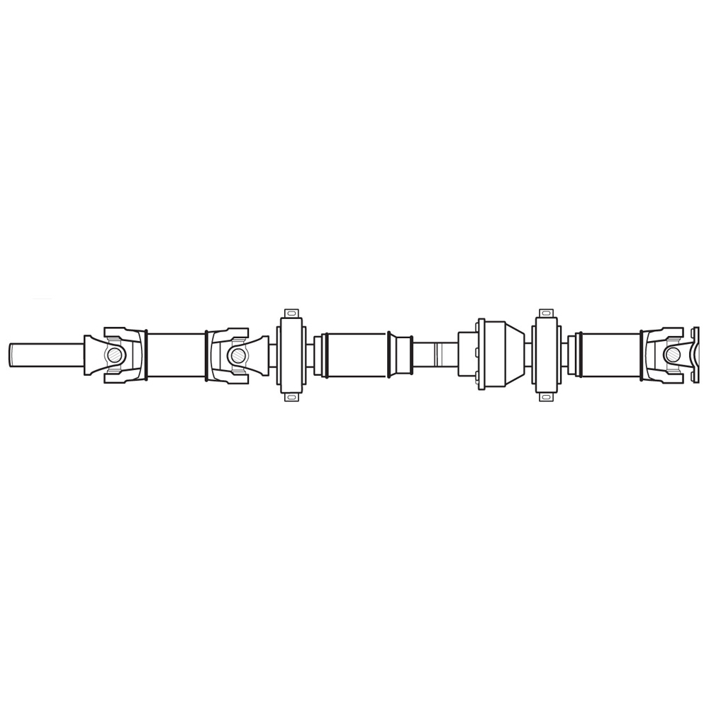 1992 Mitsubishi Eclipse Driveshaft