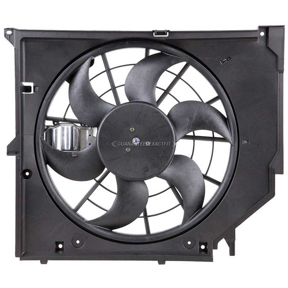 Bmw 328ci cooling fan assembly 