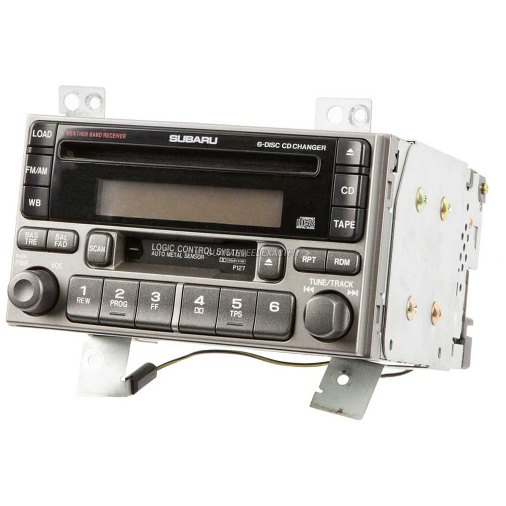 2004 Subaru Forester Radio or CD Player RadioAMFM6CDCass [OEM