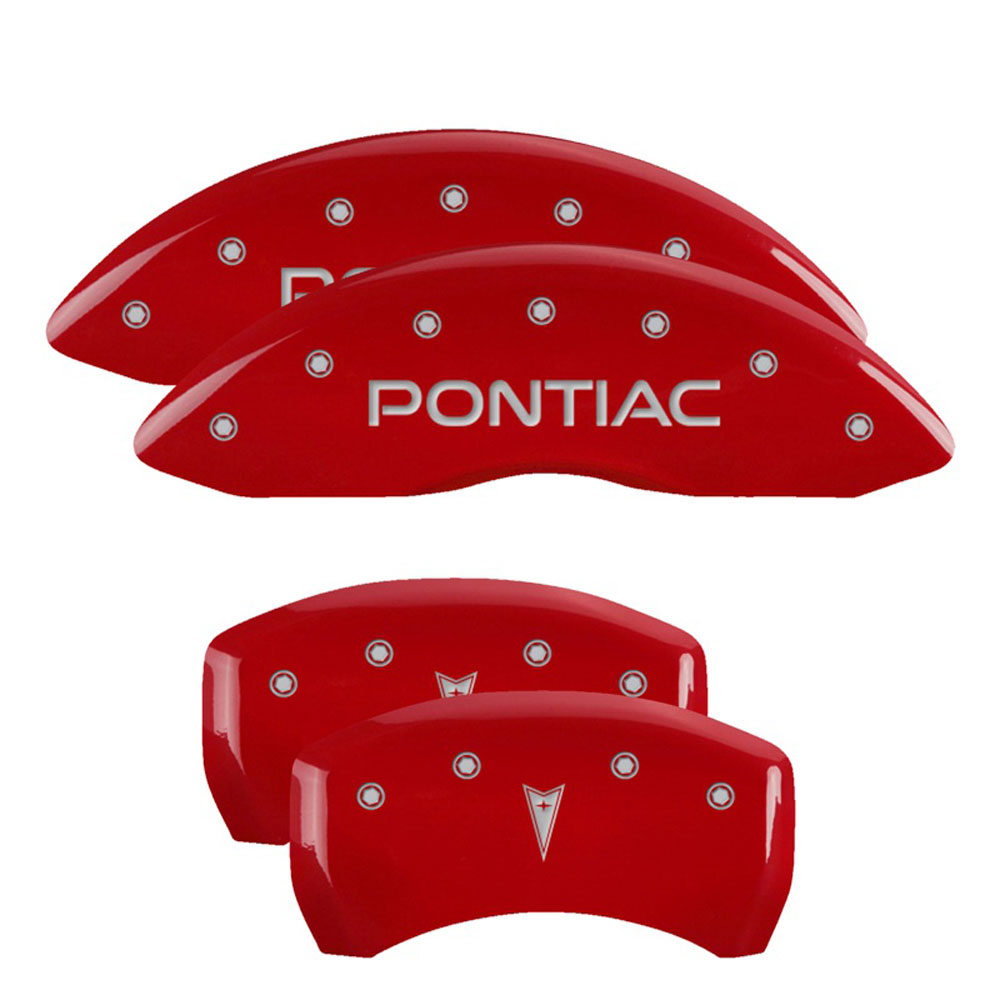 MGP Caliper Covers 18028SPONRD Disc Brake Caliper Cover