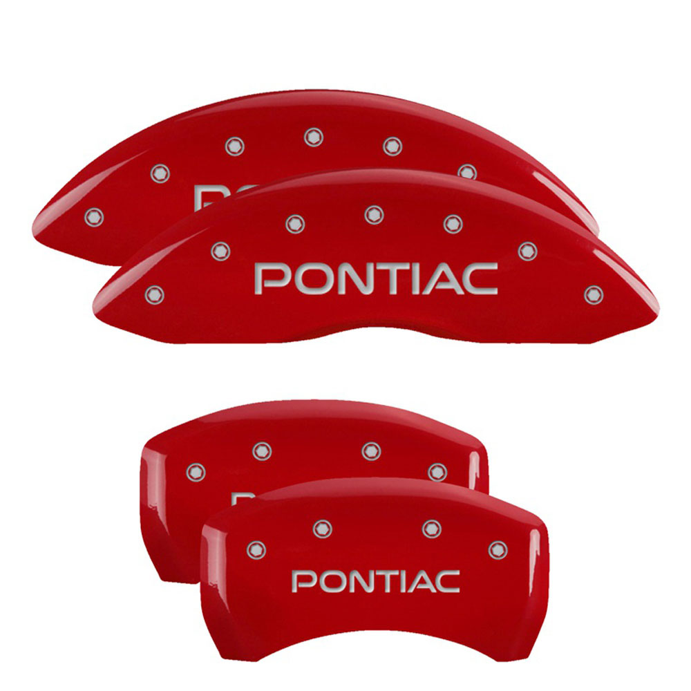 MGP Caliper Covers 18028SPOPRD Disc Brake Caliper Cover