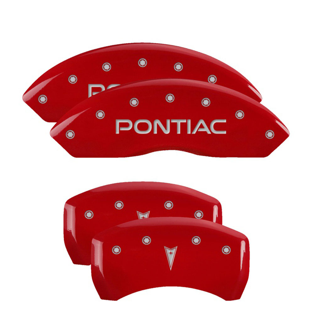 MGP Caliper Covers 18030SPONRD Disc Brake Caliper Cover