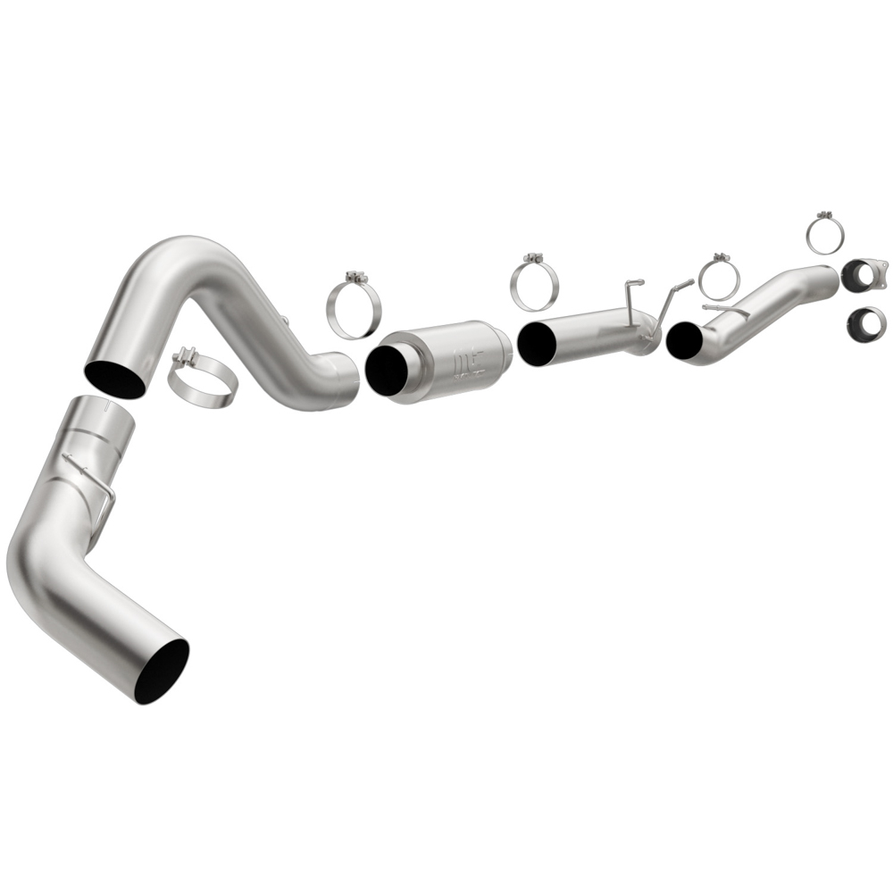2005 GMC Sierra Cat Back Performance Exhaust Sierra 2500 HD - 6.6L