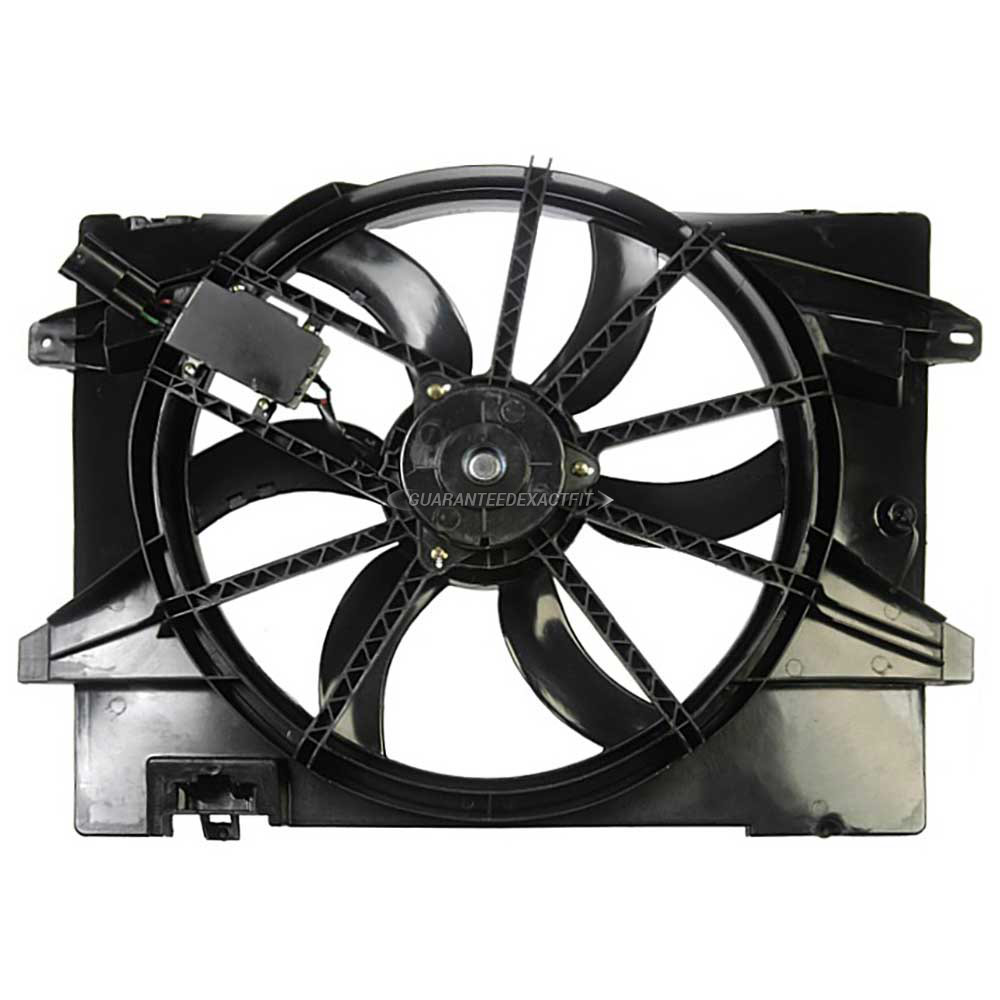 2006 Ford Crown Victoria Cooling Fan Assembly 