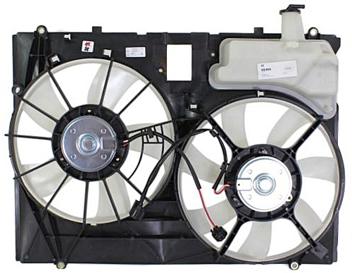 2007 Toyota Sienna Cooling Fan Assembly