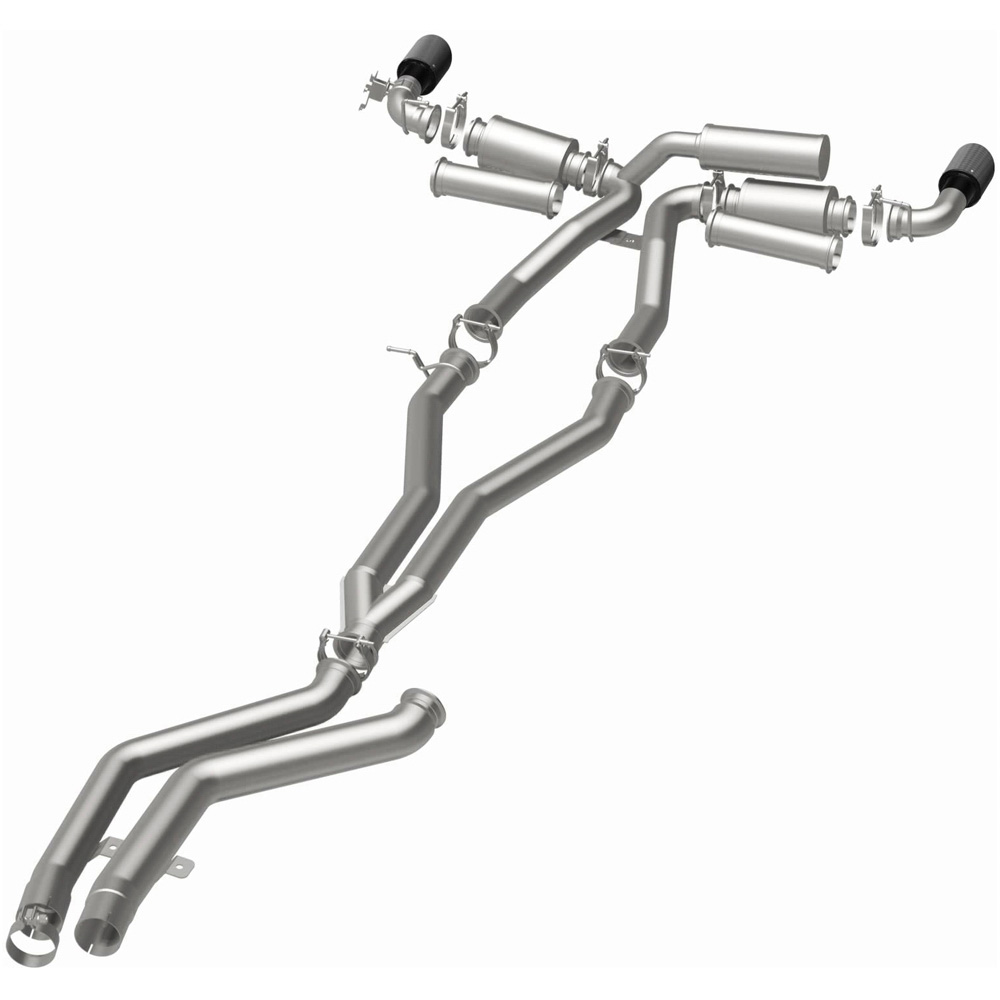 2020 Toyota GR Supra Cat Back Performance Exhaust