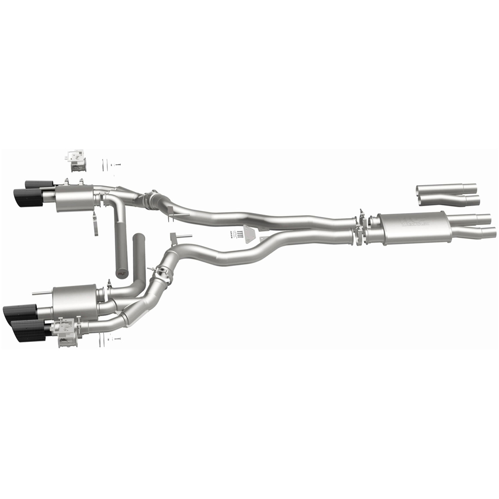 2021 Ford Mustang Cat Back Performance Exhaust