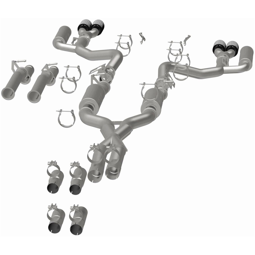 2021 Dodge Challenger Cat Back Performance Exhaust
