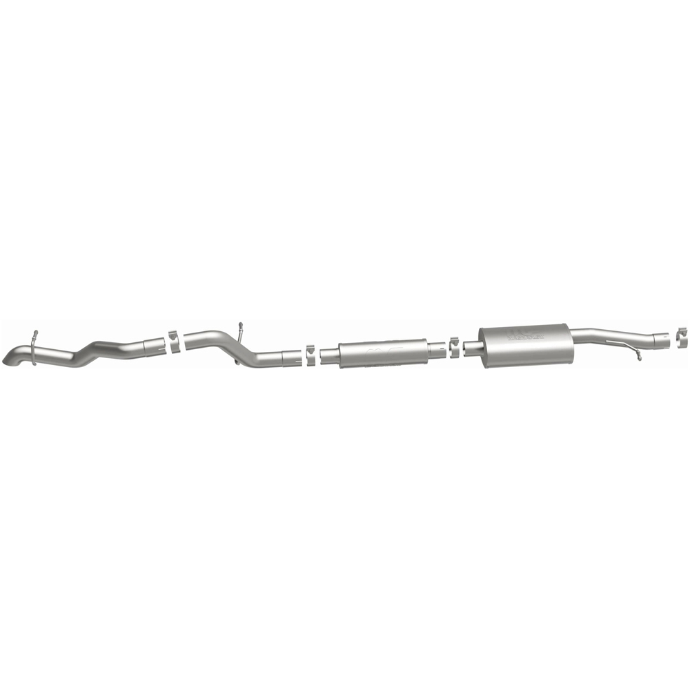 2012 Jeep Wrangler Cat Back Performance Exhaust