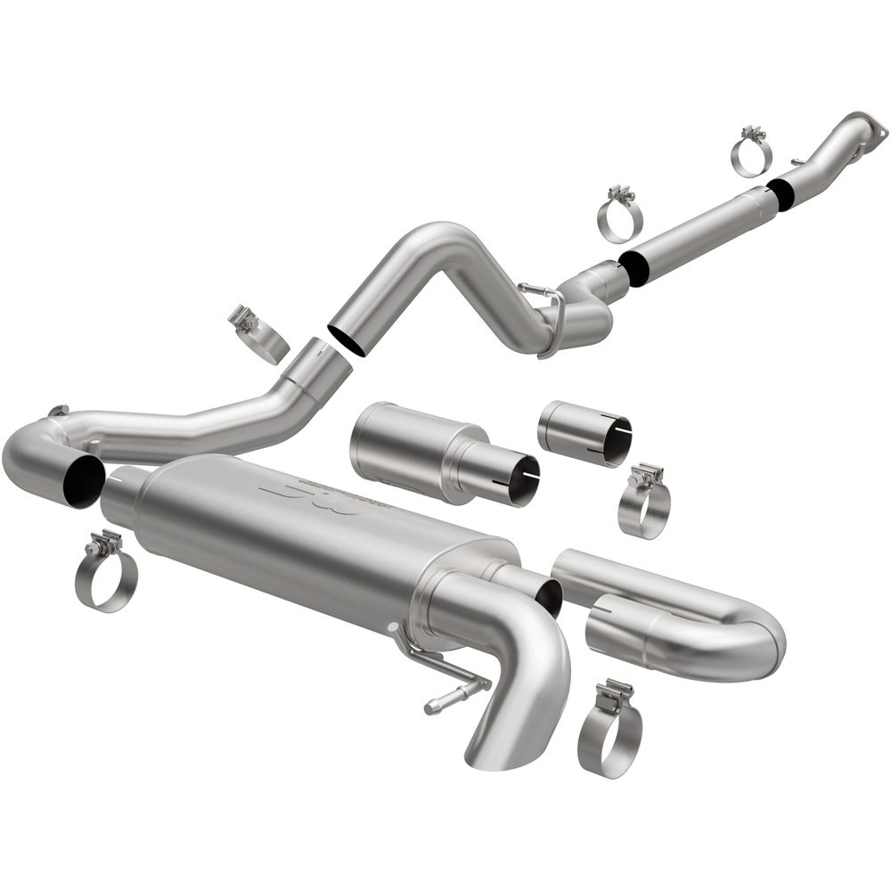 2021 Ford Bronco Cat Back Performance Exhaust