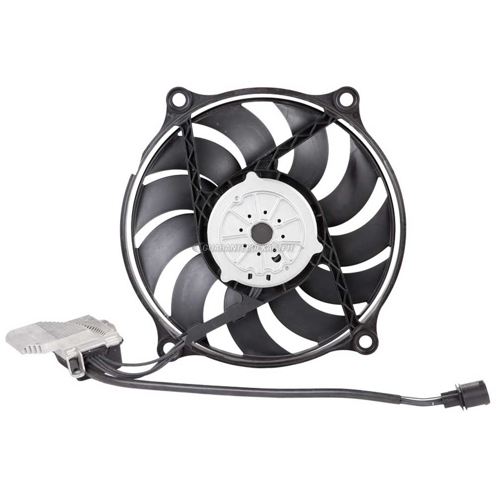 2006 Volkswagen Beetle Cooling Fan Assembly Non Hybrid Models with 500w