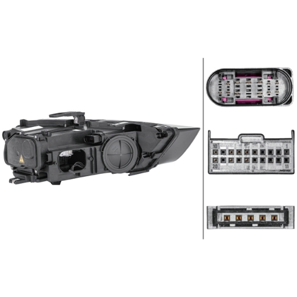 2017 Audi Q3 Headlight Assembly