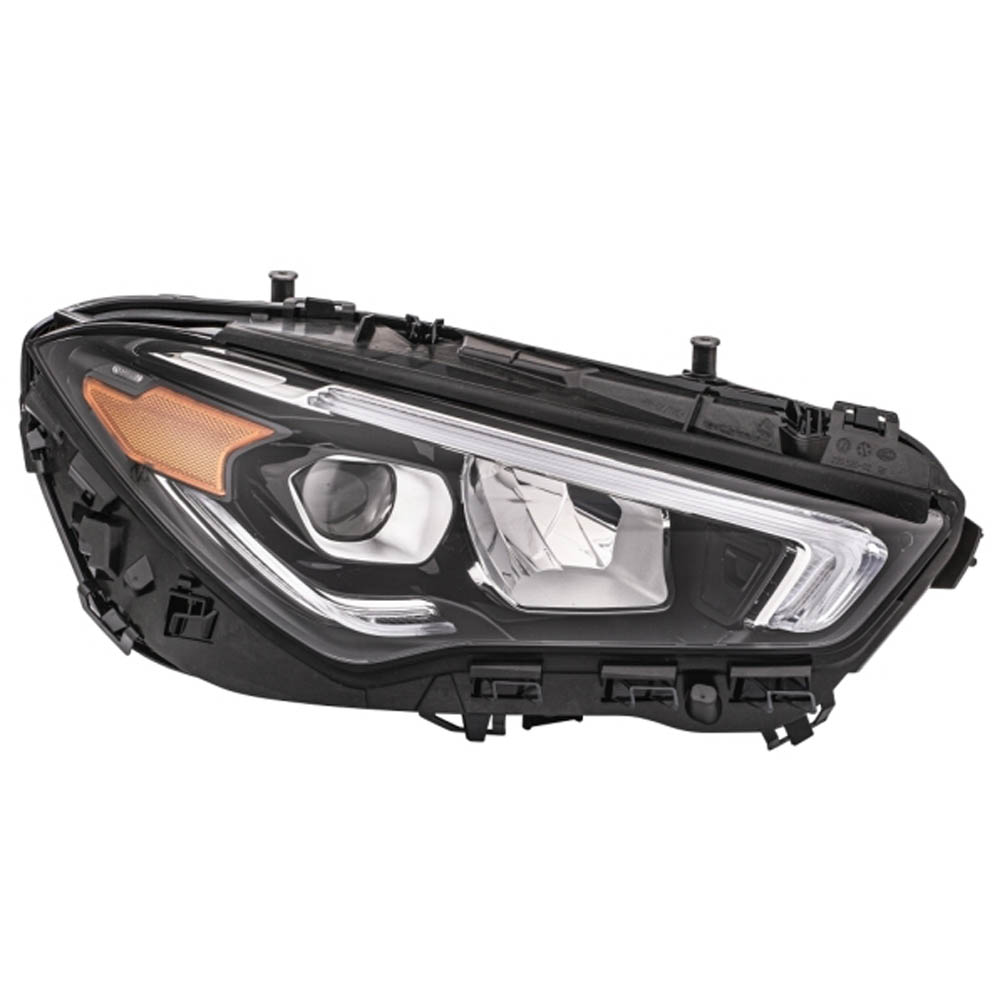 2020 Mercedes Benz CLA250 Headlight Assembly Pair