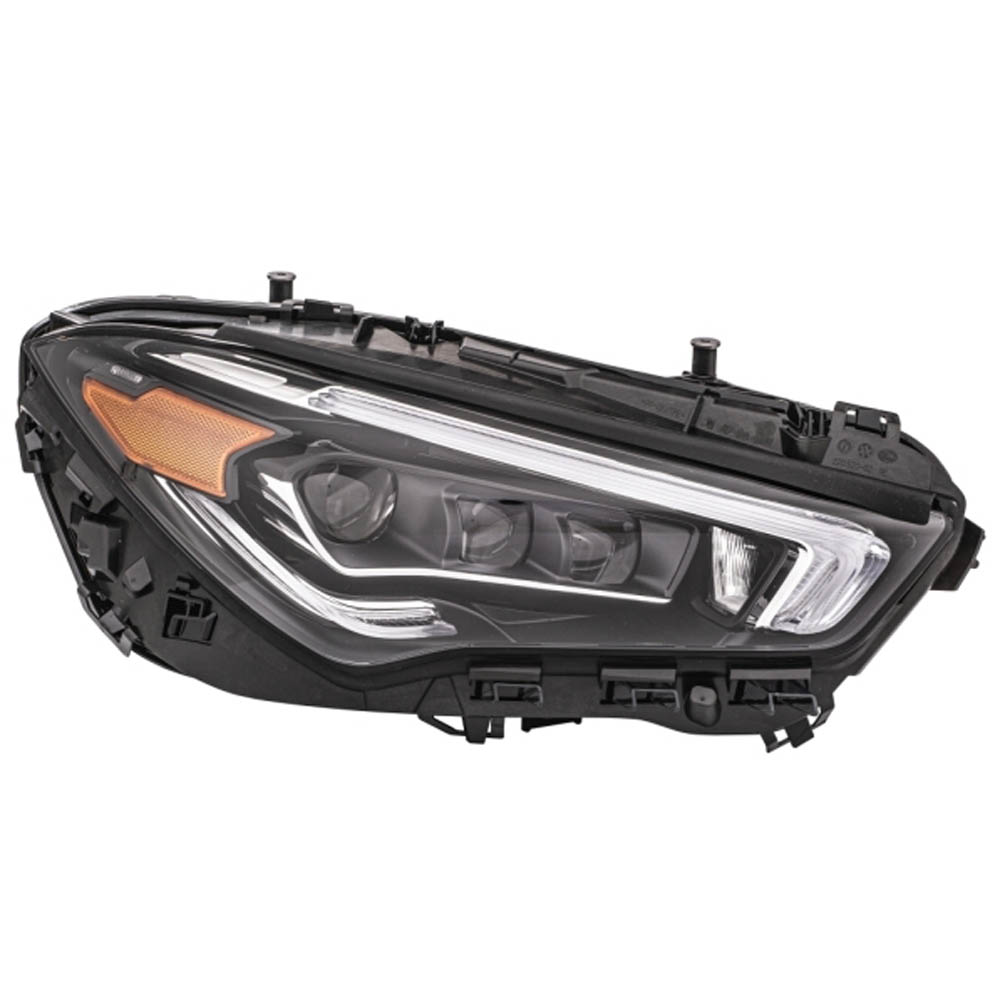2021 Mercedes Benz CLA250 Headlight Assembly Pair