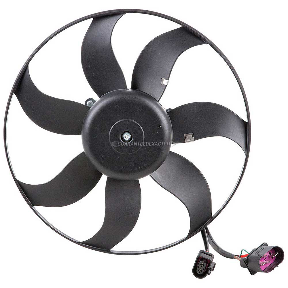 Audi a3 cooling fan assembly