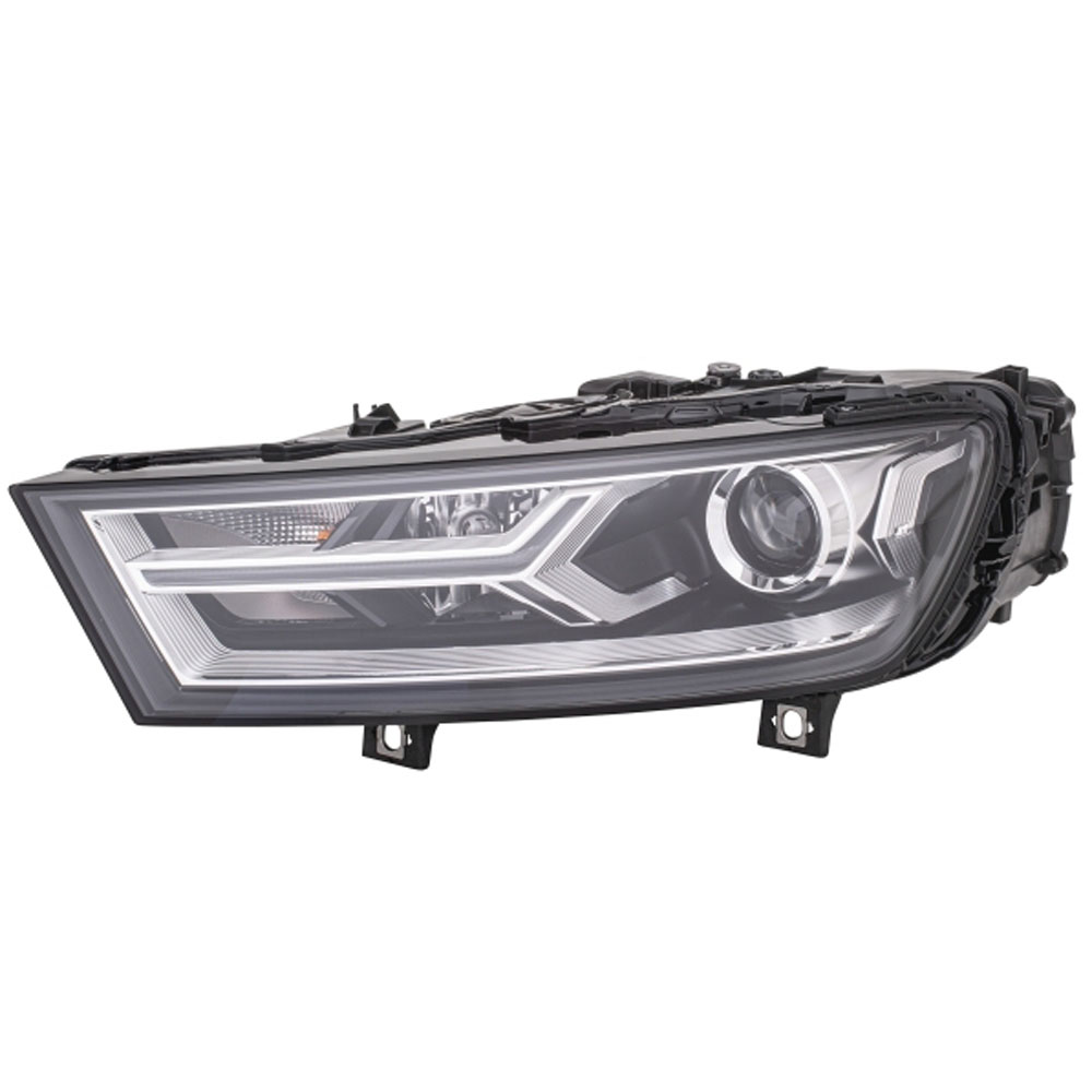 2017 Audi Q7 Headlight Assembly Pair