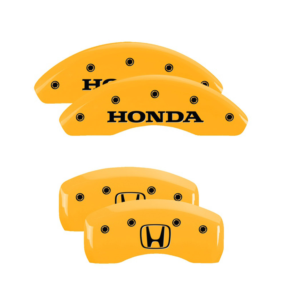 MGP Caliper Covers 20207SHOHYL Disc Brake Caliper Cover