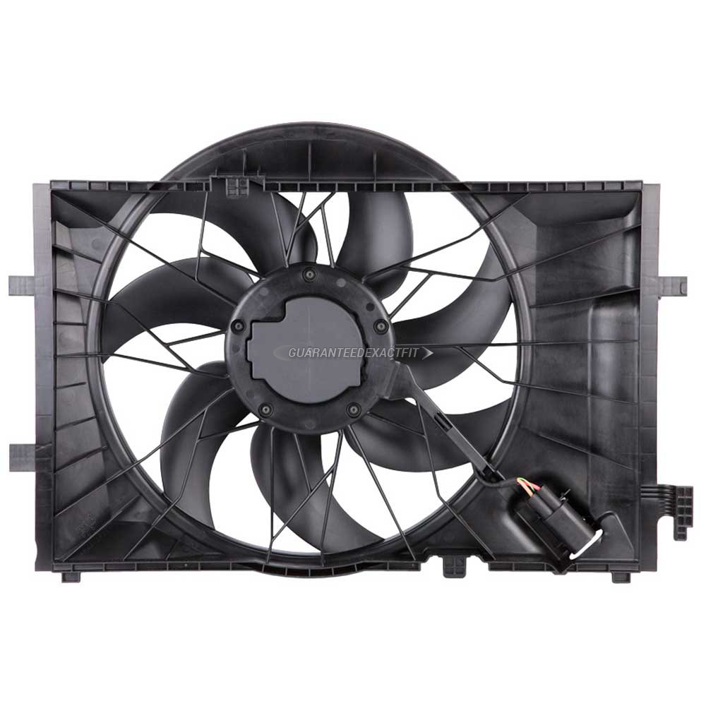 2007 Mercedes Benz C230 Cooling Fan Assembly