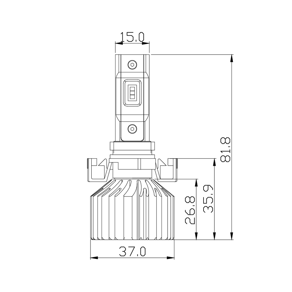 2012 Dodge Avenger Headlight Bulb