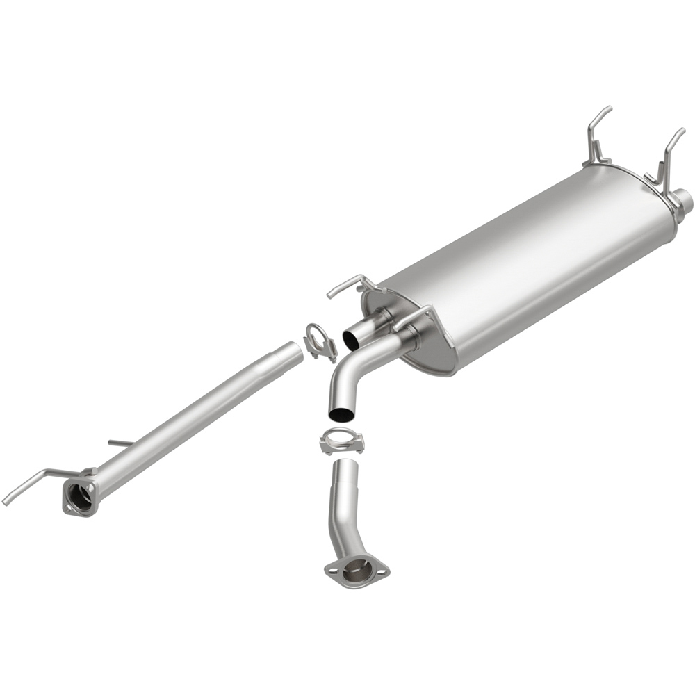 2003 Toyota Sequoia Exhaust Muffler Assembly