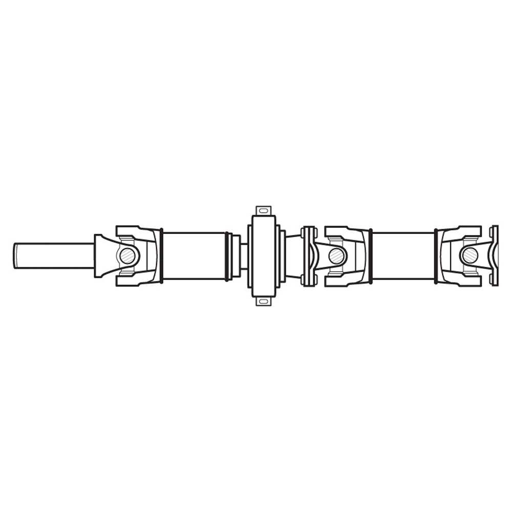 BuyAutoParts 91-00426AN Driveshaft