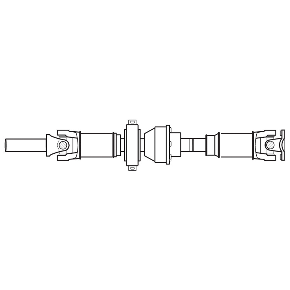 2000 Toyota RAV4 Driveshaft