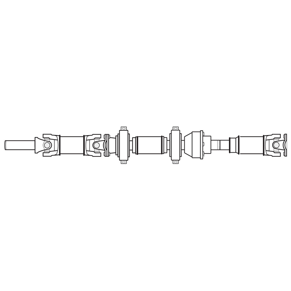 1992 Toyota Celica Driveshaft