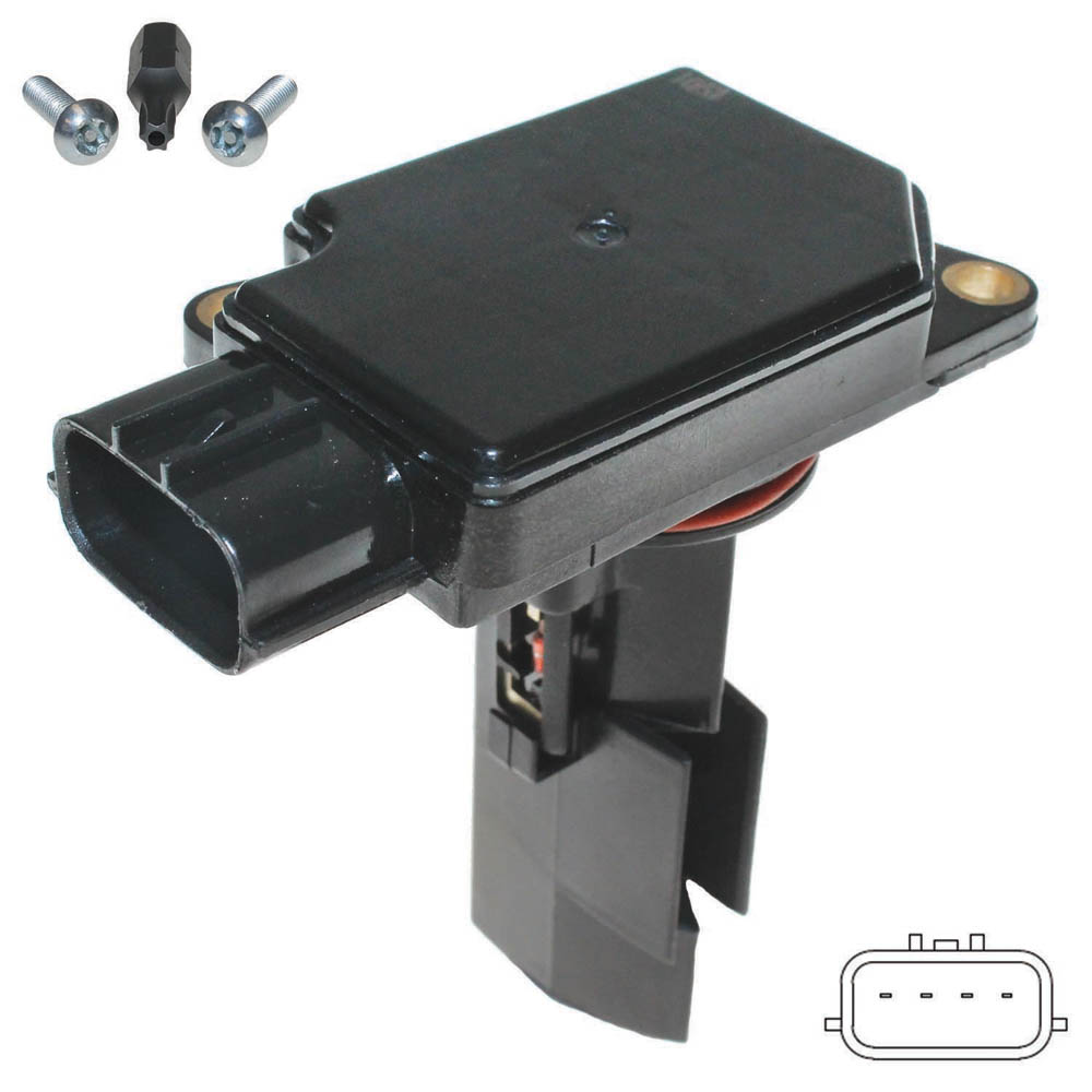 2012 Mitsubishi Eclipse Mass Air Flow Sensor Probe