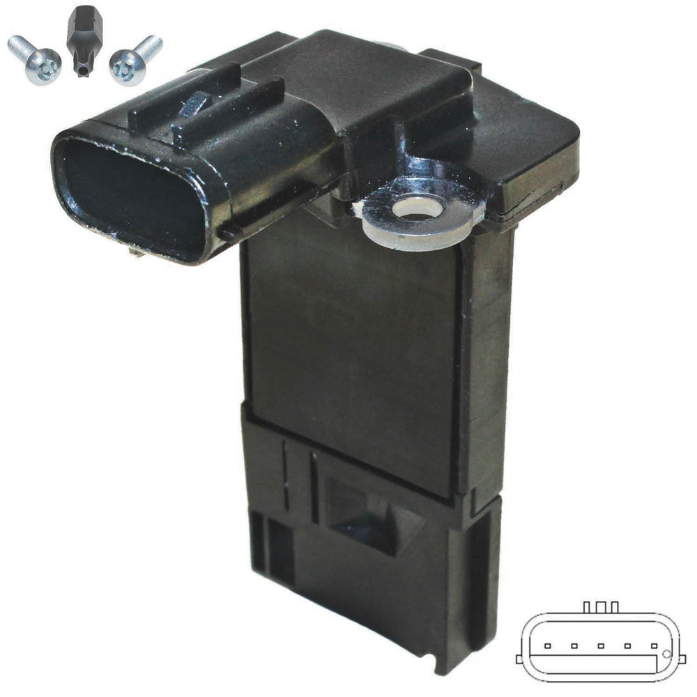 2007 Gmc W5500 Forward Mass Air Flow Sensor Probe