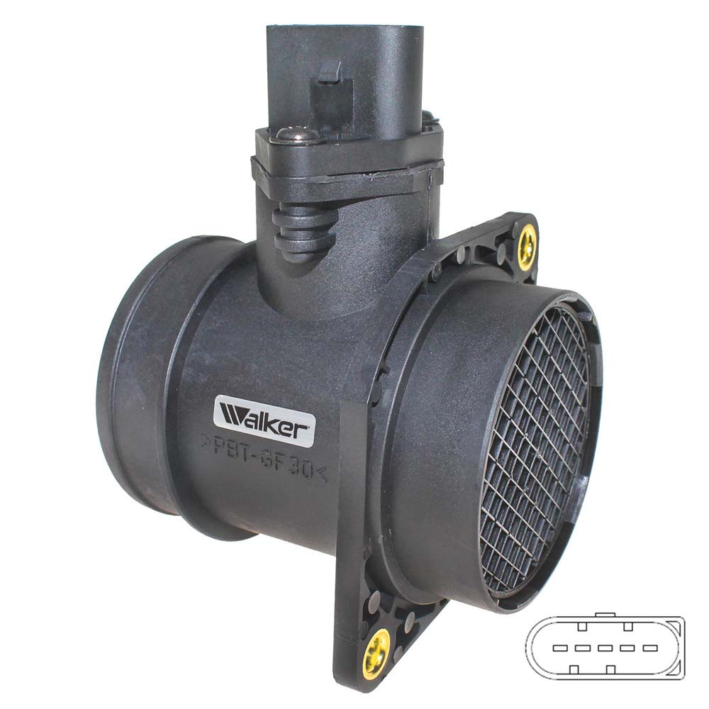 2000 Volkswagen Cabrio Mass Air Flow Meter