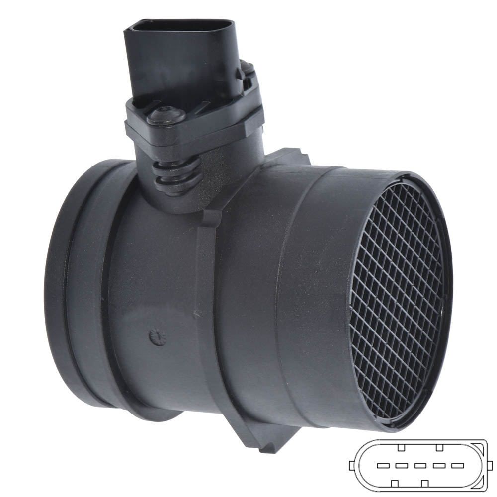 2012 Bmw 760Li Mass Air Flow Meter
