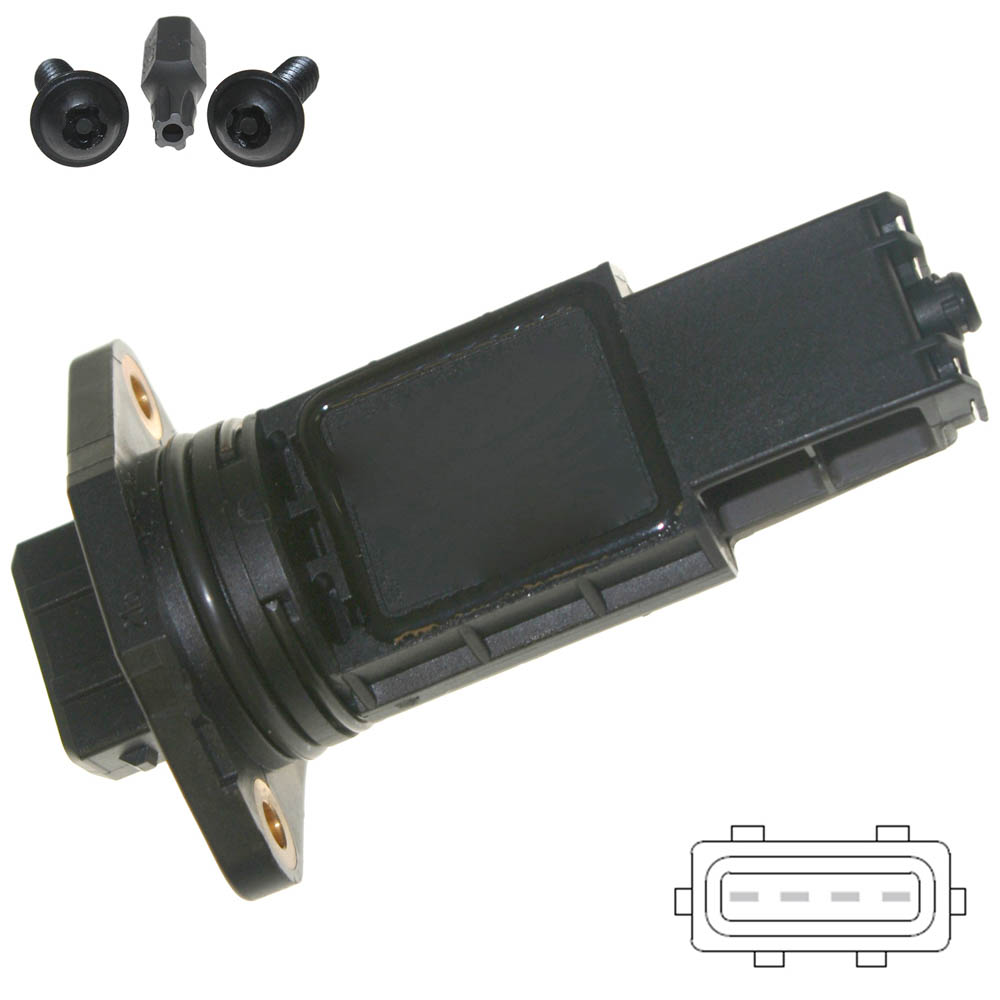 1994 Volvo 850 Mass Air Flow Sensor Probe